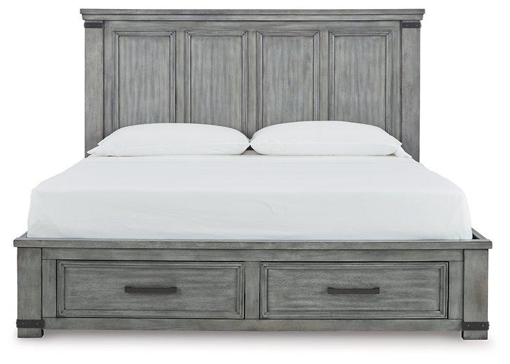 Russelyn California King Storage Bed