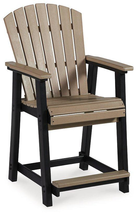 Fairen Trail Outdoor Counter Height Bar Stool (Set of 2)