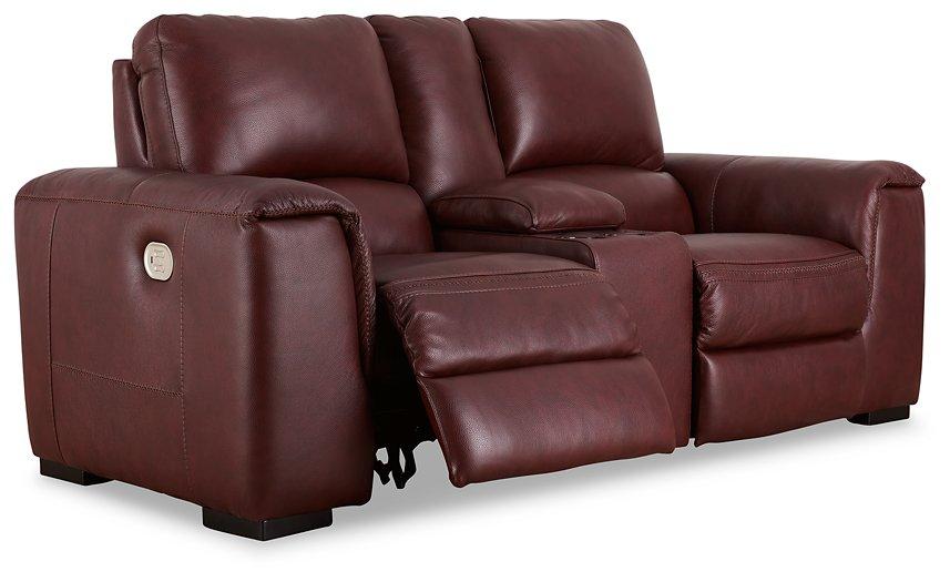 Alessandro Power Reclining Loveseat with Console