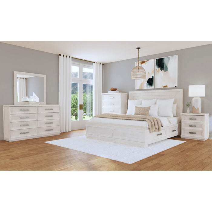 Avalanche 8-Drawer Dresser in Antique White