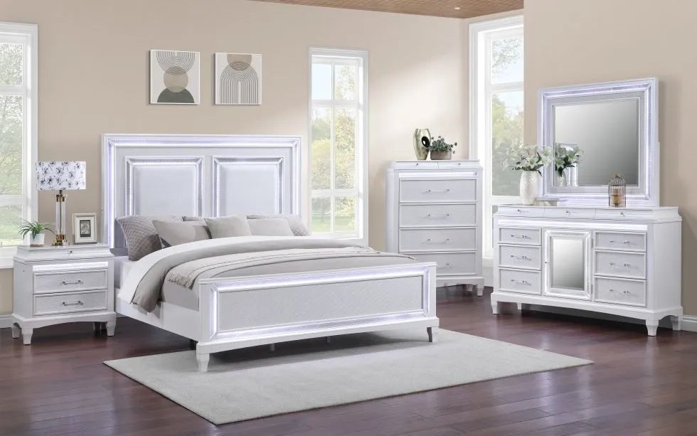 6 PC KING BEDROOM SET