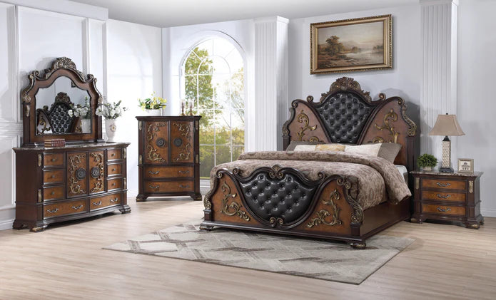 6 PC KING BEDROOM SET