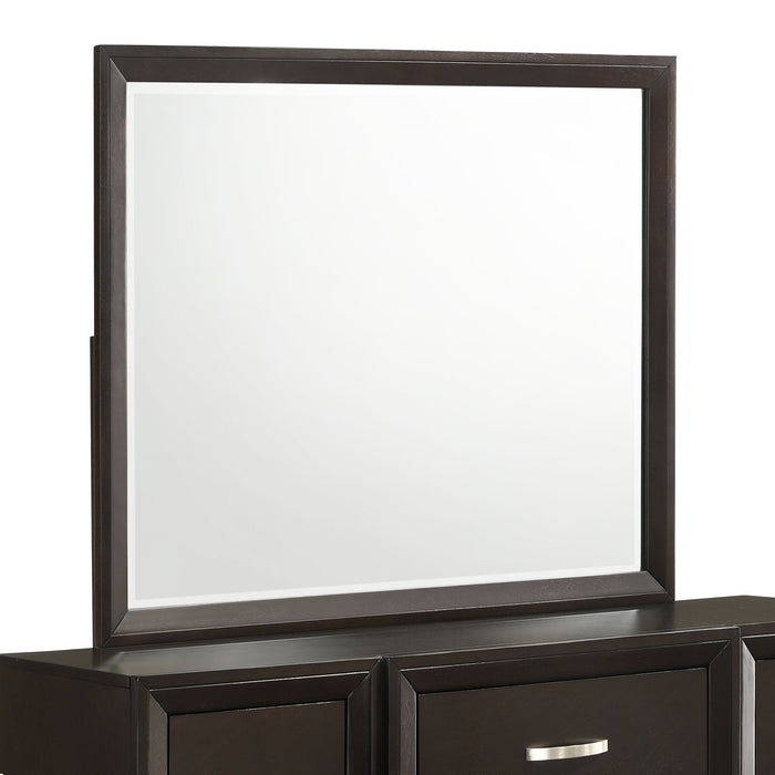 Beaumont Dresser & Mirror in Merlot