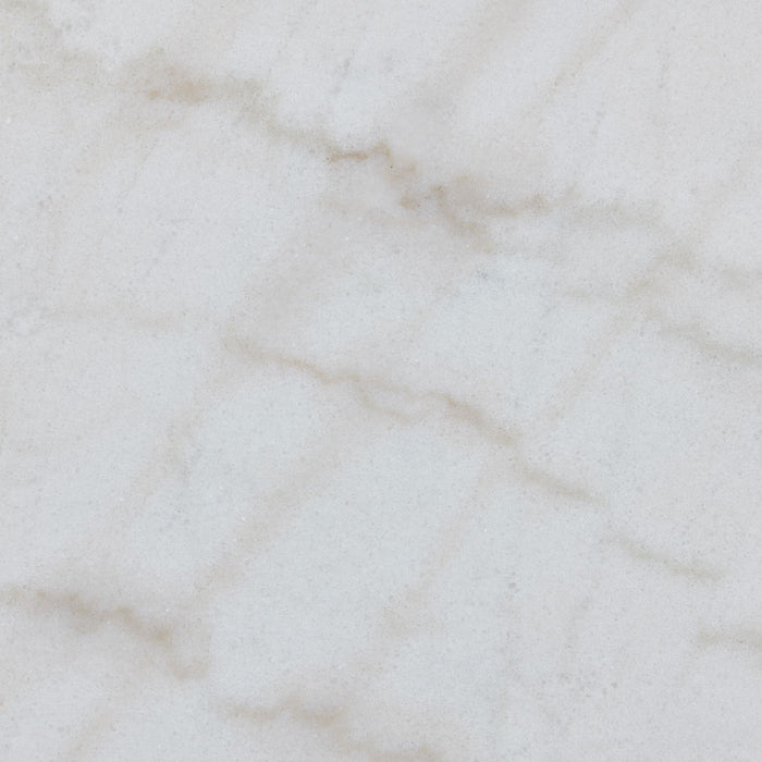 Beckley End Table Complete in White Marble Top