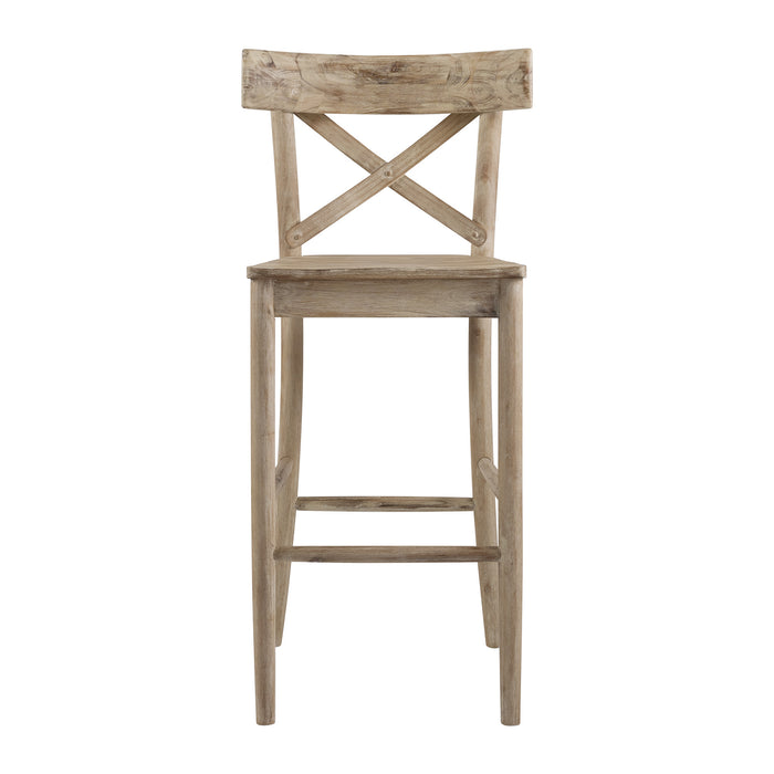 (D680-21) Callista- 30'' Barstool- Beach/Natural