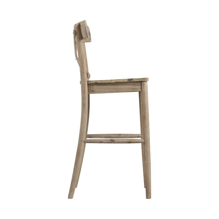 (D680-21) Callista- 30'' Barstool- Beach/Natural