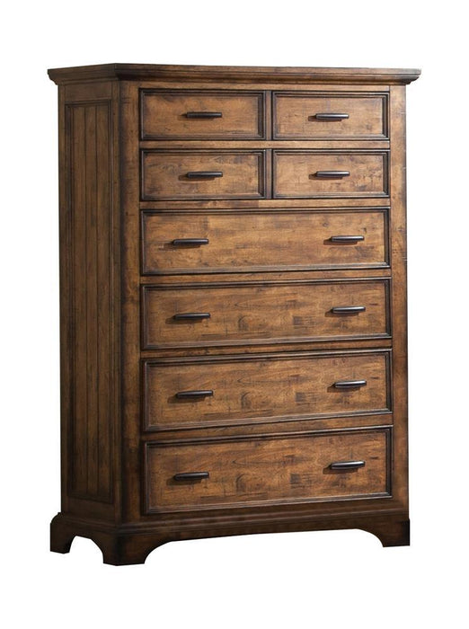 Elk Grove Rustic Eight-Drawer Chest