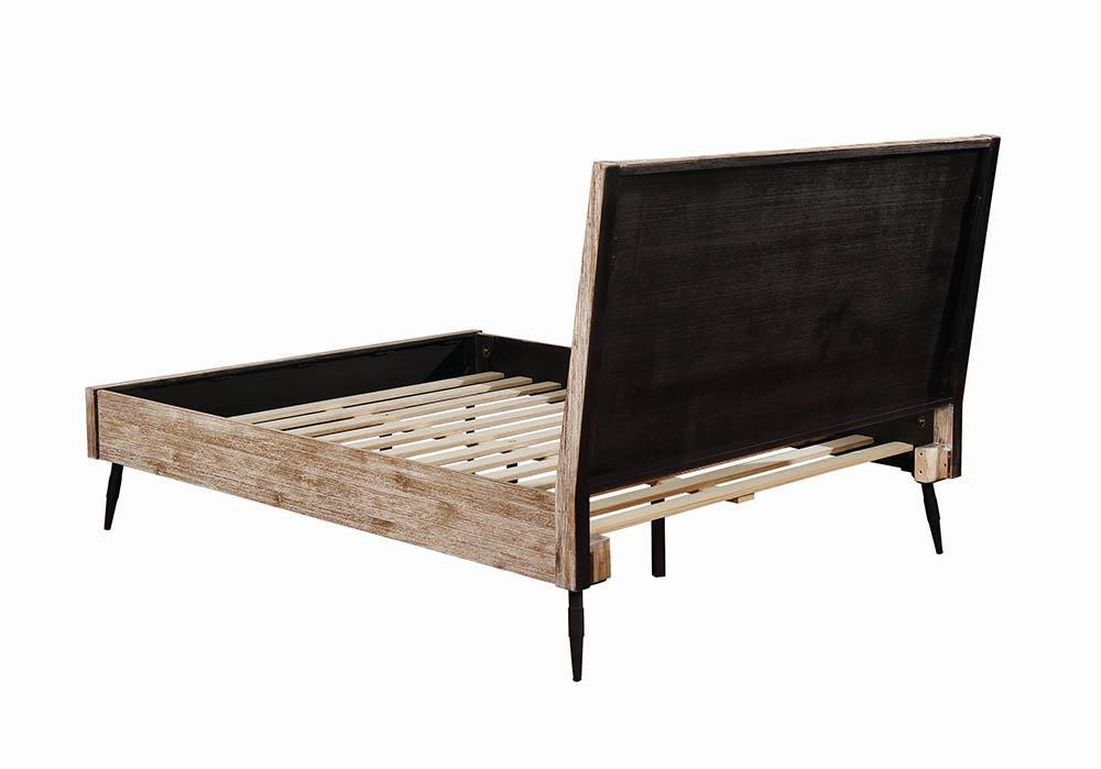 Marlow Queen Platform Bed Rough Sawn Multi