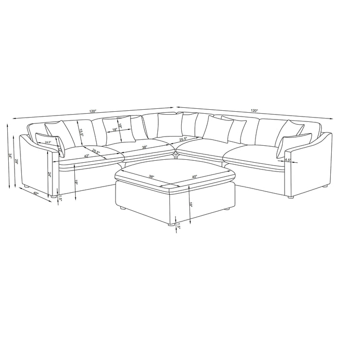 Hobson Modular Sectional Sofa