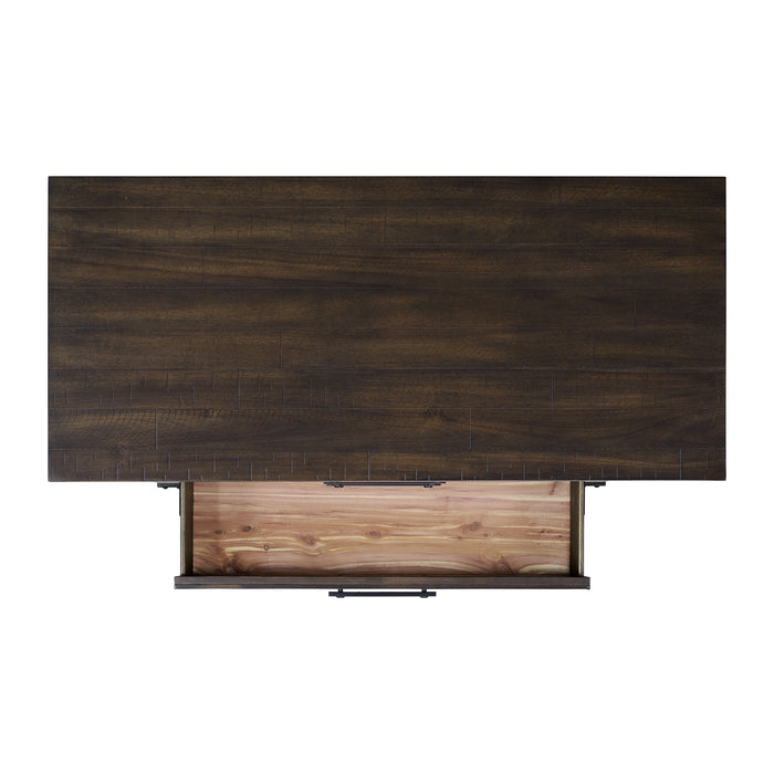 Colorado City 5-Drawer Chest in Charcoal