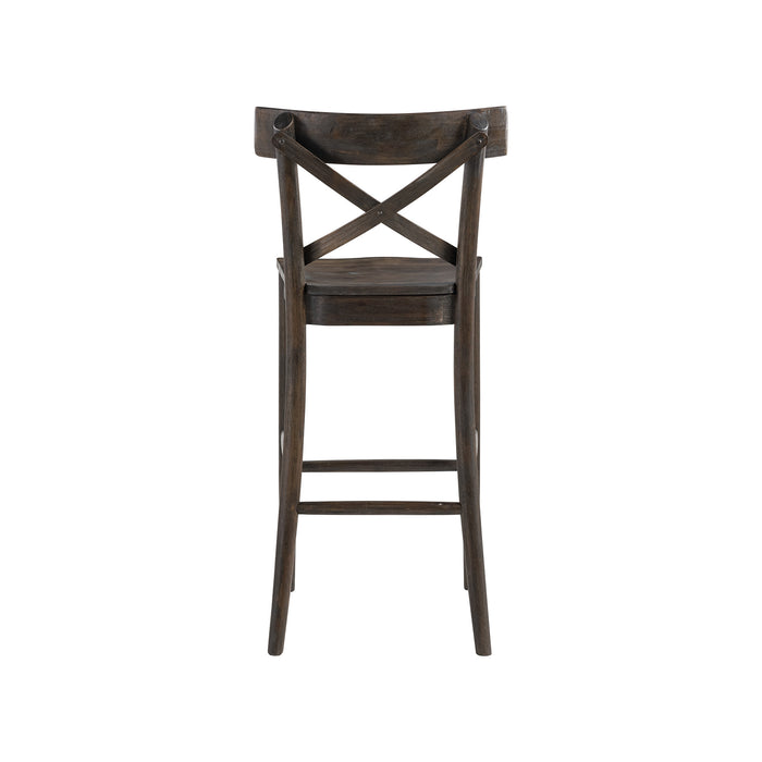 (D210-21C) Coronado- 30'' Barstool- Chocolate