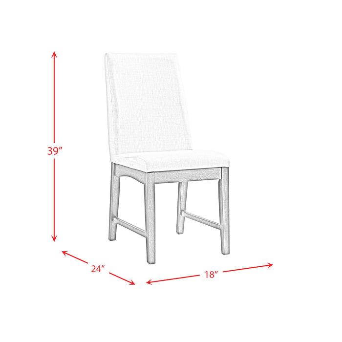 Dapper Dining Side Chair (Grey Finish) (Two Per Carton)