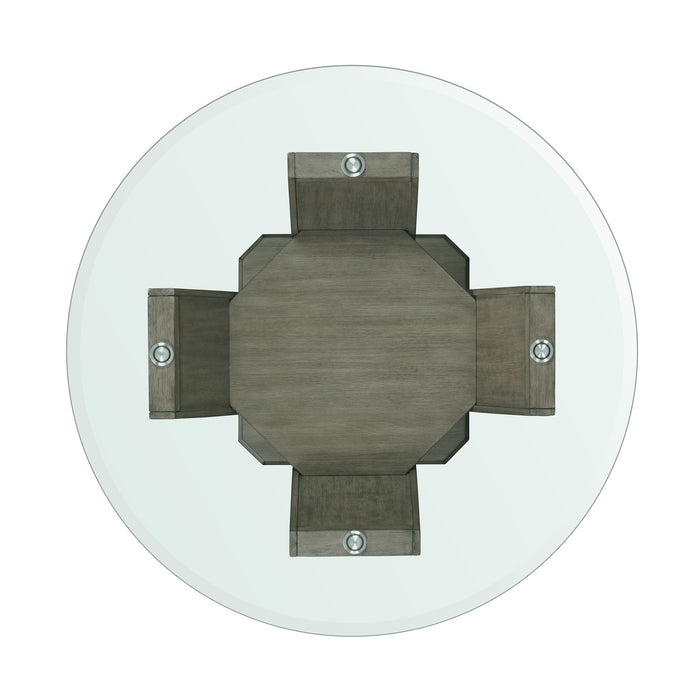 Dapper Grey Round Counter Table
