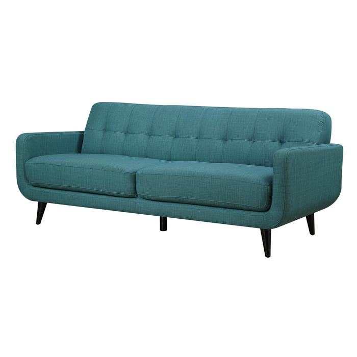 Hadley 4480 Sofa Heirloom Teal w/No Pillow