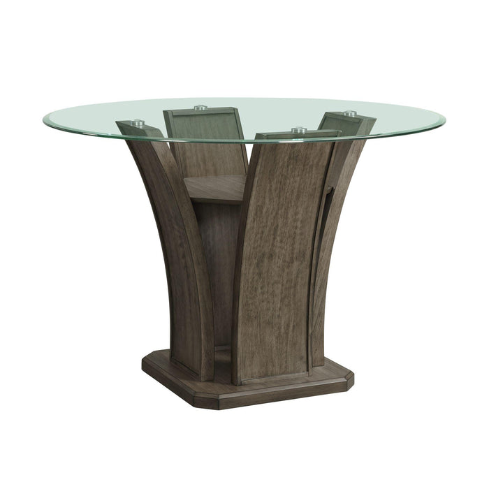Dapper Grey Round Counter Table