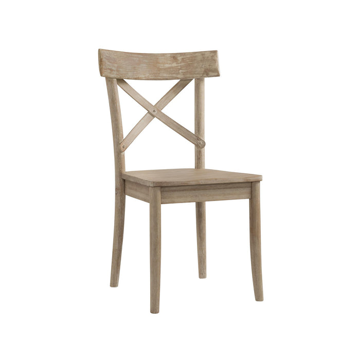 (D680-41) Callista- Side Chair (2/Ctn)- Beach