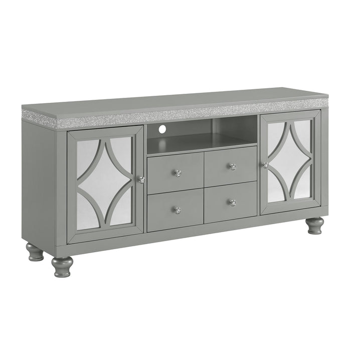 Avril 70" TV Stand in Silver