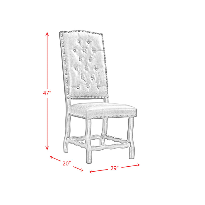 Gramercy Dining Curved Leg Side Chair (2pcs Per Carton)