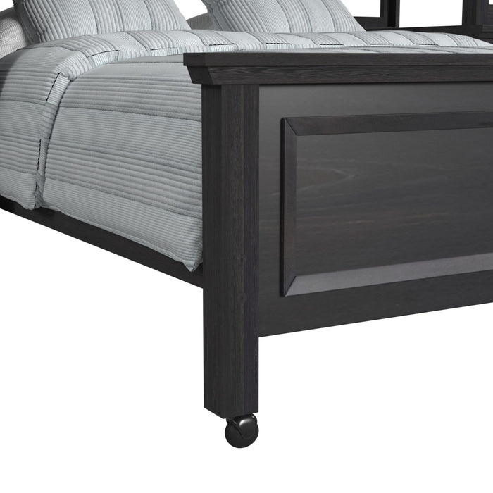 Hampton Kids Over Loft with Staircase and Desk with Speaker Bedroom Set