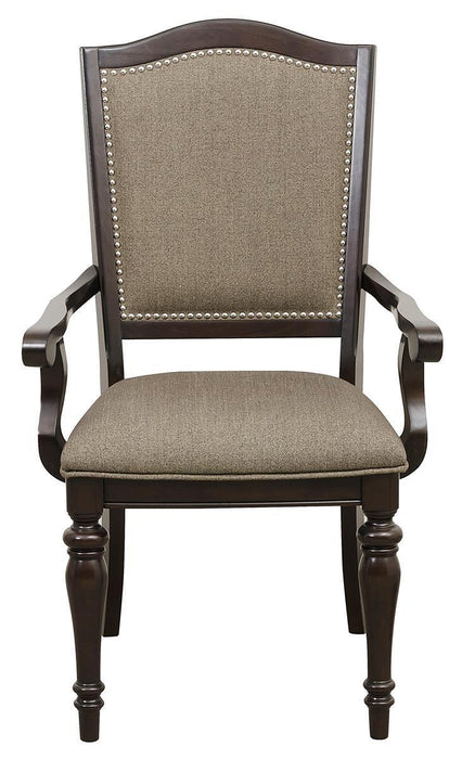 Homelegance Marston Arm Chair in Dark Cherry (Set of 2) 2615DCA