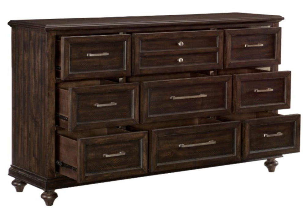 Homelegance Cardona Dresser in Driftwood Charcoal 1689-5