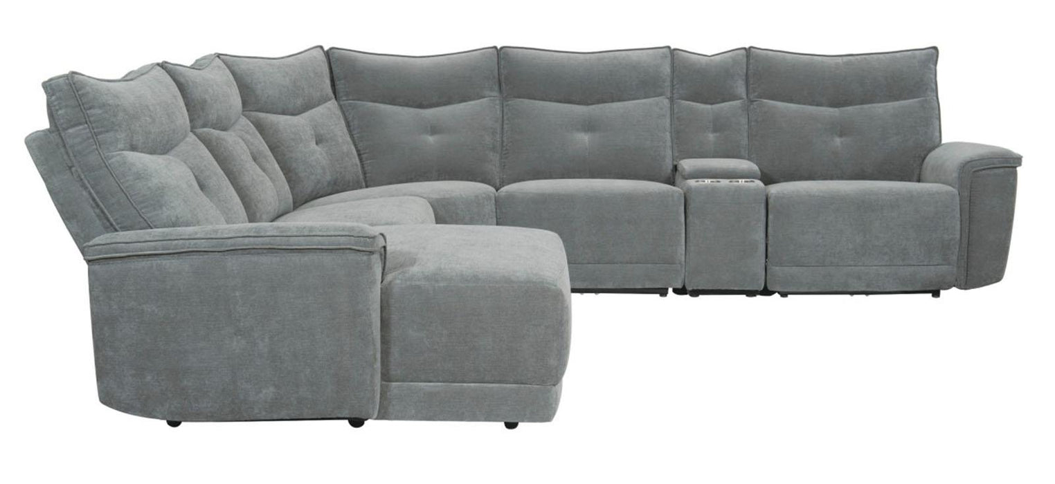 Homelegance Furniture Tesoro Right Side Reclining Chair in Dark Gray 9509DG-RR