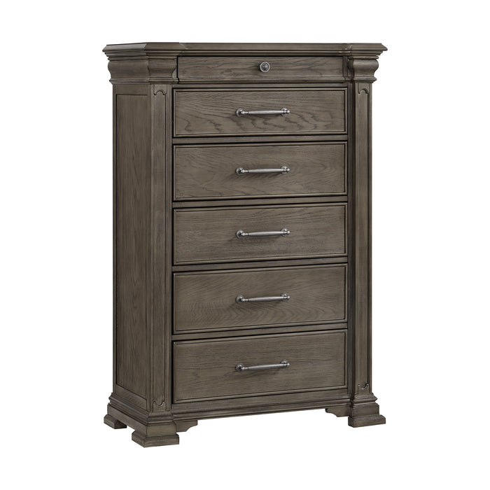 Kings Court 6-Drawer Chest in Grey