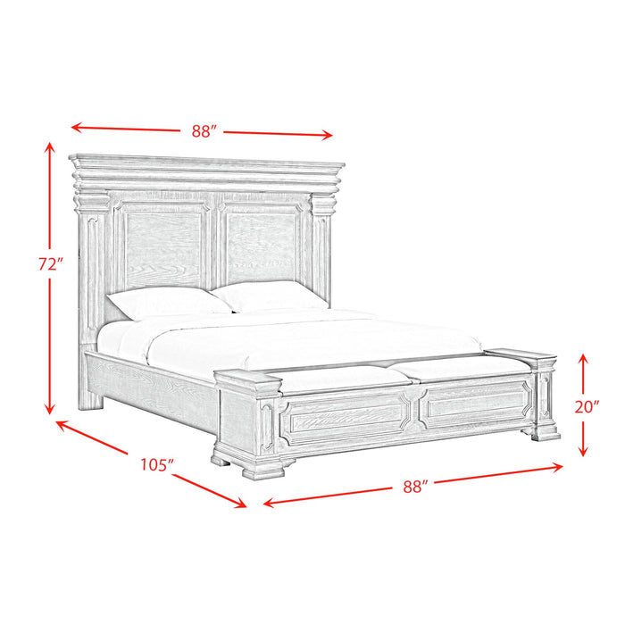 Kings Court Storage Bedroom Set