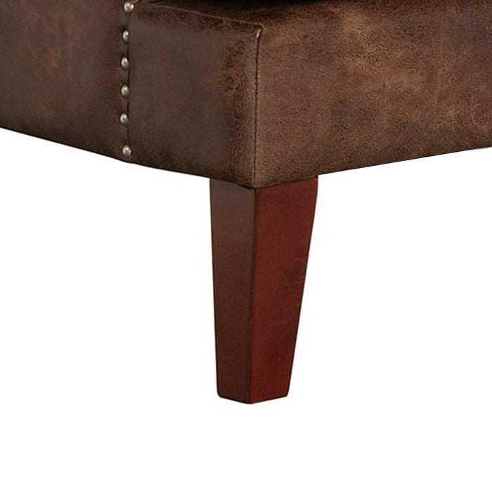 Kori (724) Chair w/Chrome Nails In Sierra Toffee