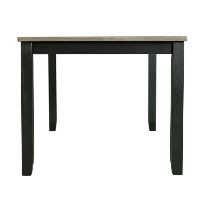 Martin 5 pc Dining Set (Black Base)