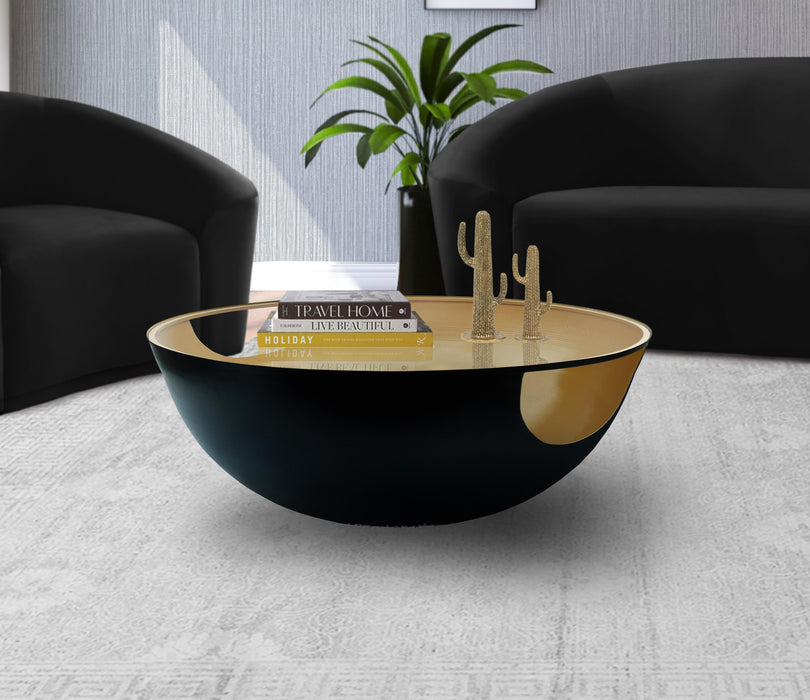 Doma Black / Gold Coffee Table