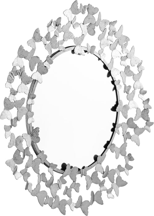 Butterfly Silver Mirror