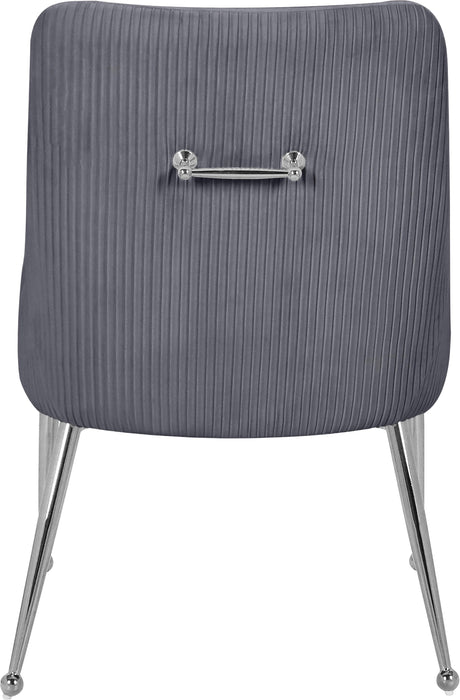 Ace Grey Velvet Dining Chair