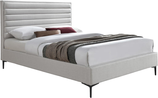 Hunter Cream Linen Queen Bed image