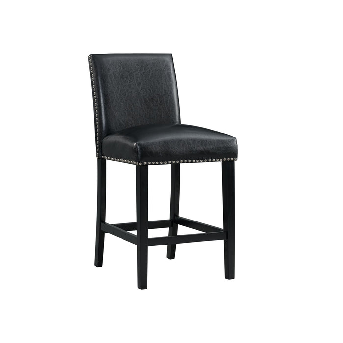 Meridian Counter Side Chair Black (2 Per Pack)