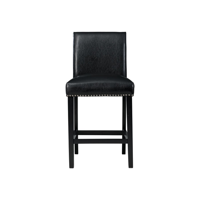 Meridian Counter Side Chair Black (2 Per Pack)