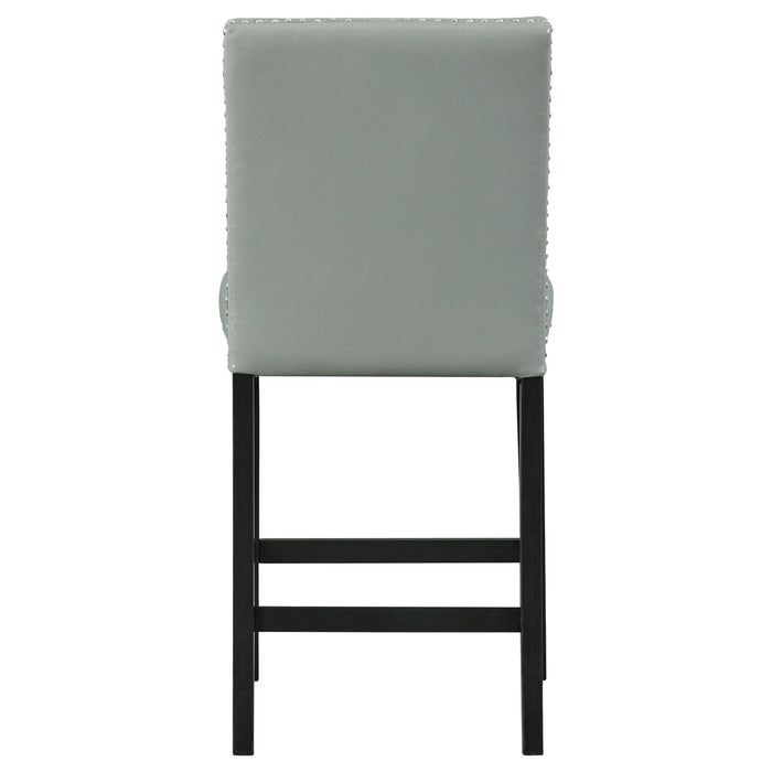 Meridian Counter Side Chair Grey (2 Per Pack)