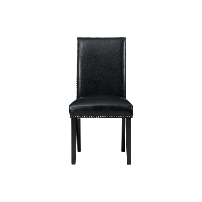 Meridian Dining Side Chair Black (2 Per Pack)