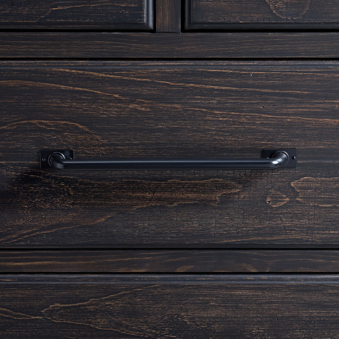 Montrose Storage Bed in Espresso & Brown