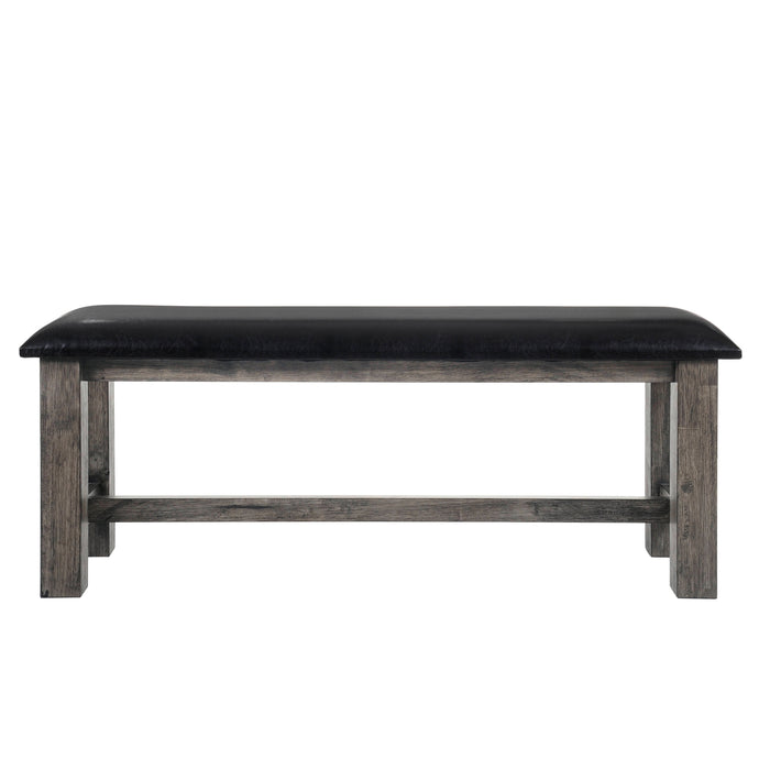 Nathan Bench W/Pu Padded Seat