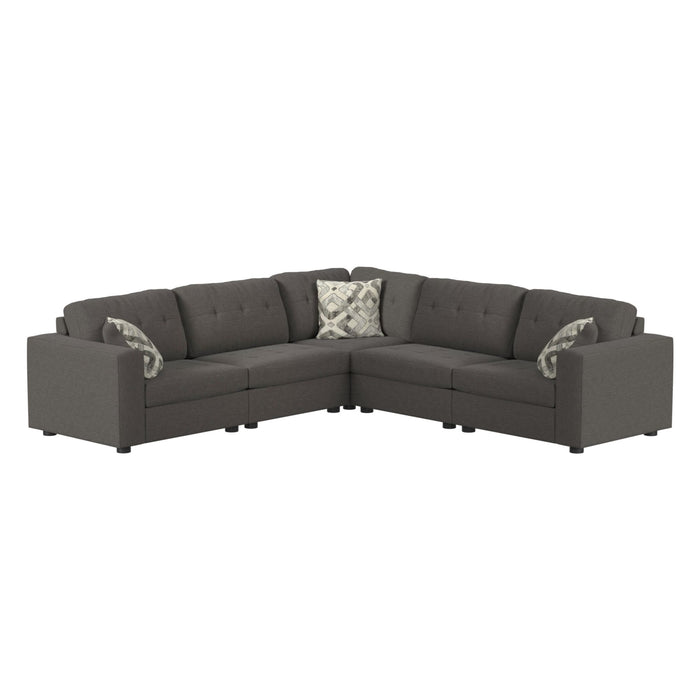 Options One RHF Chair in Palmer Plus Ash with 1 Pillow 20"ÔøΩ