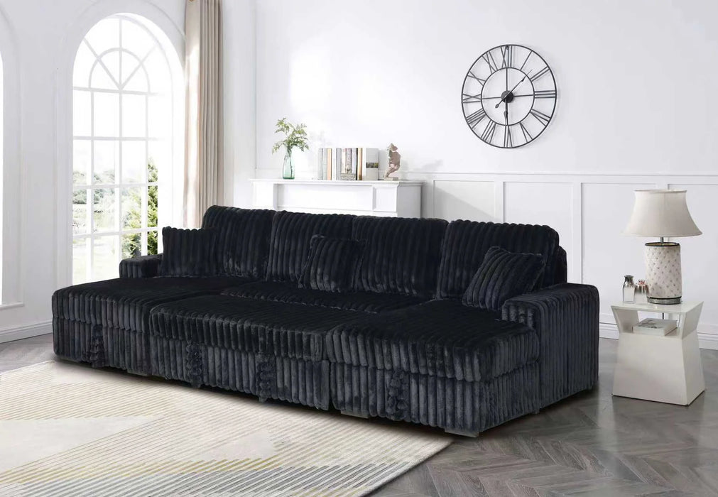 U-SHAPED SECTIONAL SLEEPER SOFA