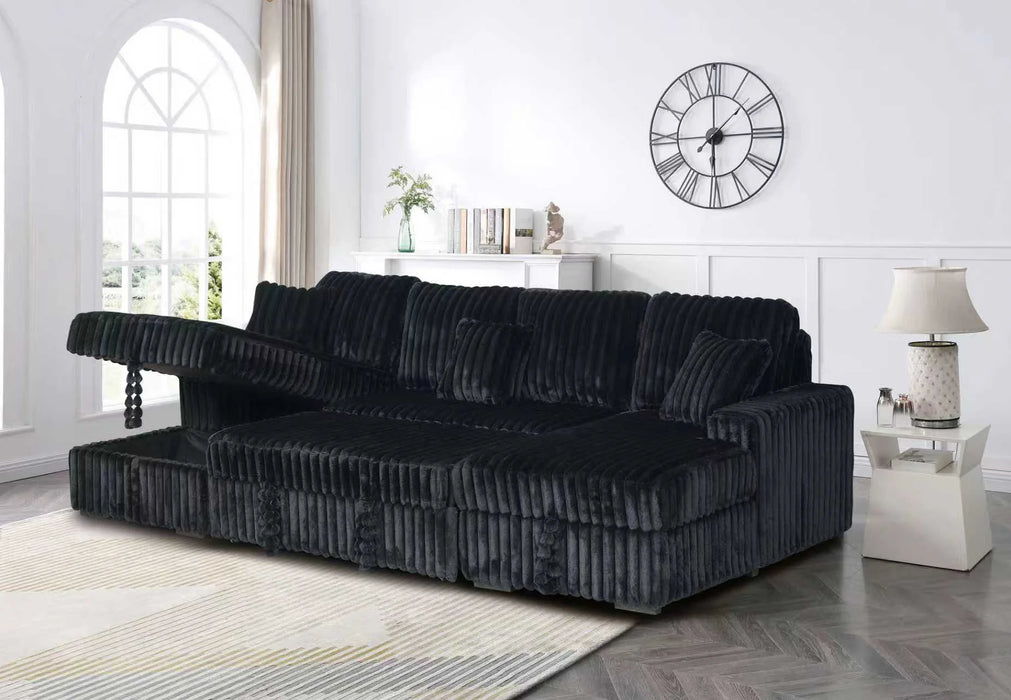 U-SHAPED SECTIONAL SLEEPER SOFA