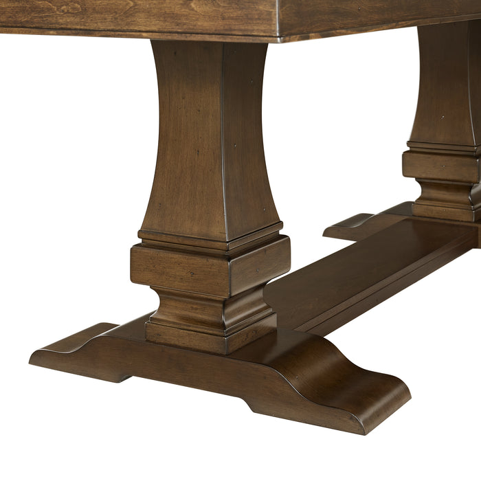 Phillipe Standard Height Dining Set in Cherry-Table and Four Chairs
