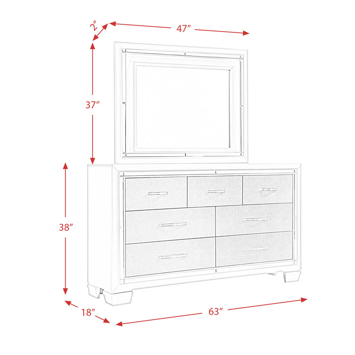 Platinum Queen Platform Storage 5PC Set