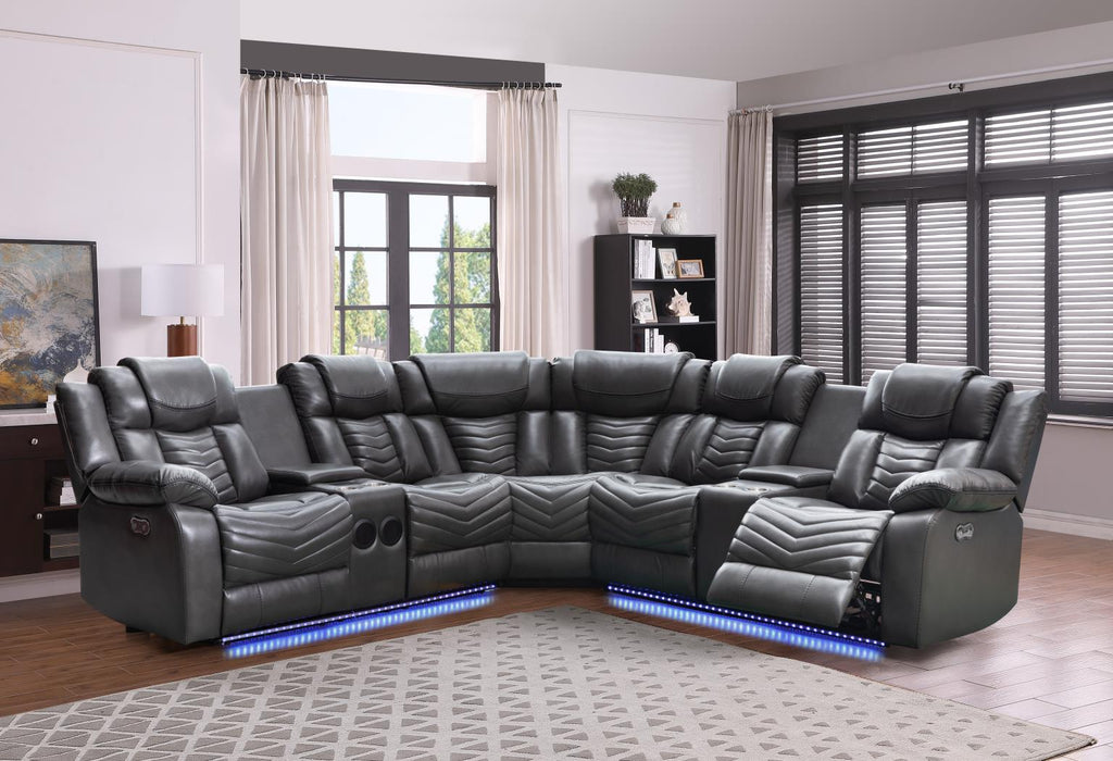 3 PC POWER RECLINER SECTIONAL