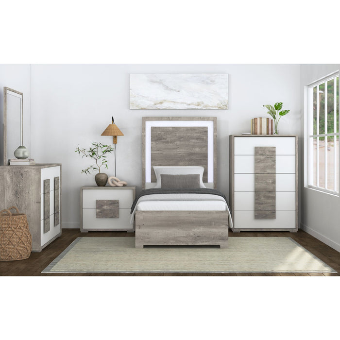 San Matteo Bedroom Set with LED