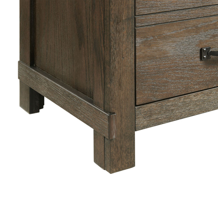 Scott Nightstand W/USB Dark Finish