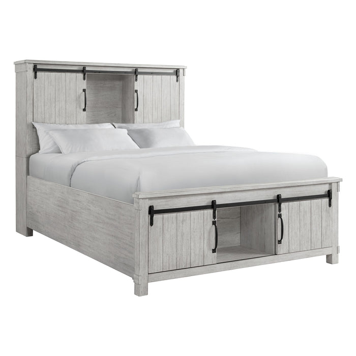 Scott Storage Bed White Finish