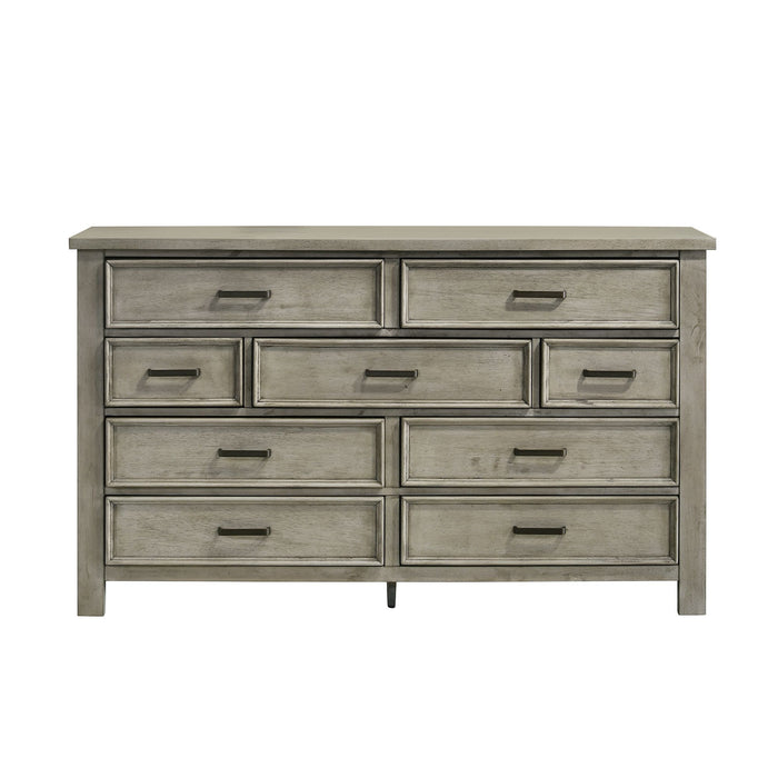 Sullivan 9-Drawer Dresser in Drift Grey